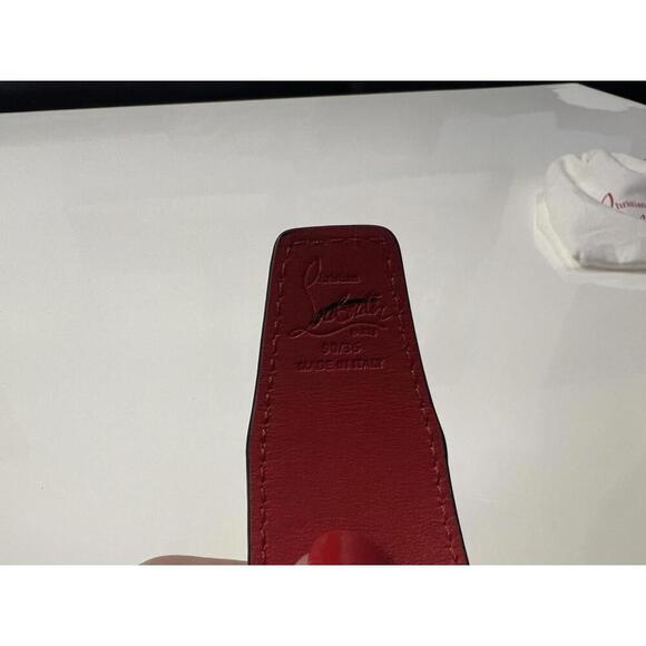 Christian LOUBOUTIN Women’s Brown Belt Size 90/36 Missing Logo Buckle main image 4